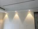 雷士（NVC）LED筒灯客厅卧室嵌入式天花灯9瓦黑杯暖白全光谱护眼【光华】Ra98 实拍图