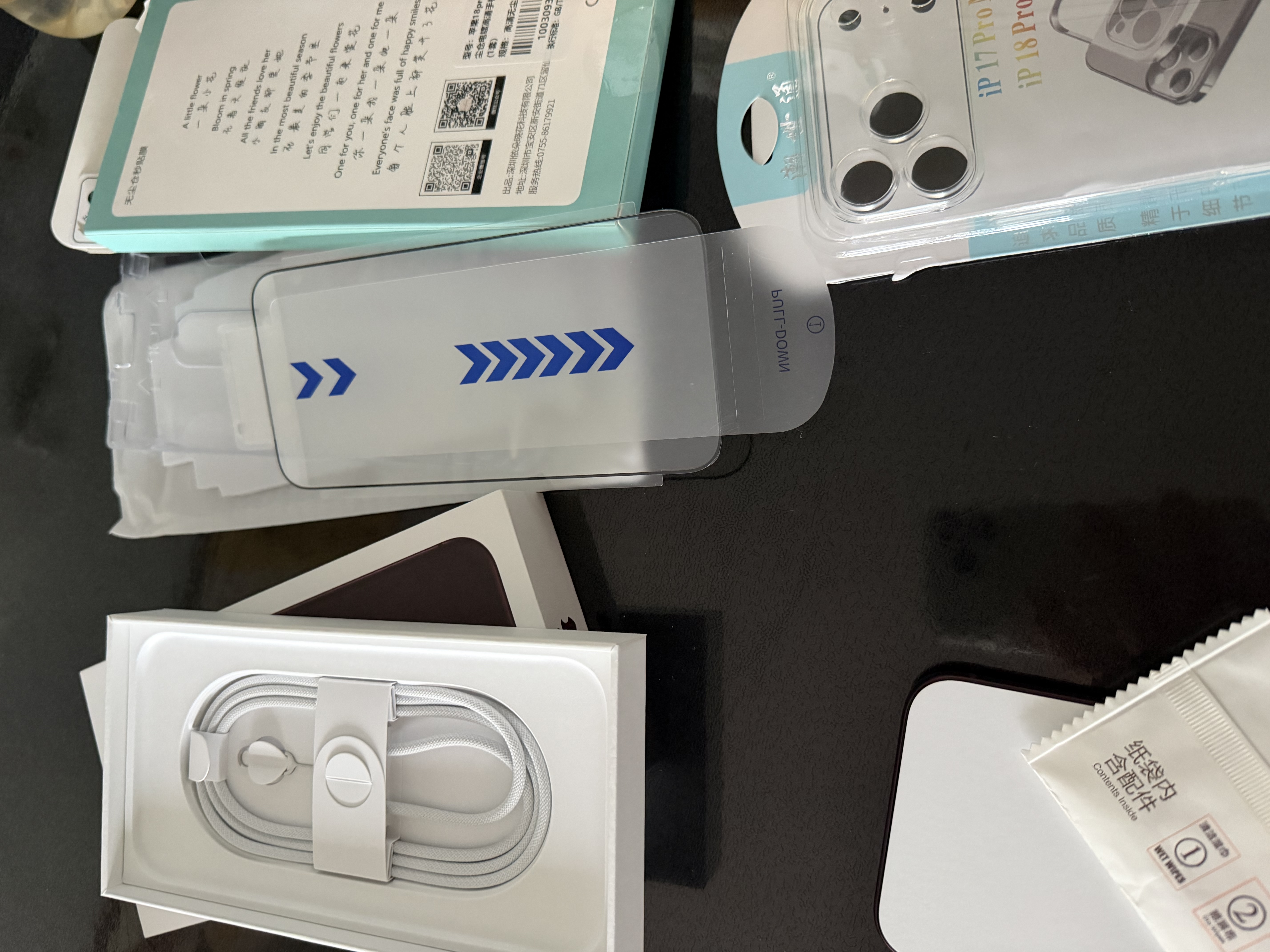ALittleFlower【全网热销600W+】适用iPhone18Promax钢化膜苹果18pro max手机膜全屏覆盖防尘抗强化指纹保护膜 实拍图