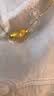 六福珠宝 黄金转运珠榄型珠路路通足金串珠生日礼物 计价 约1.04克 实拍图