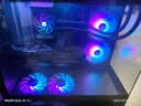 宁美 定制 N系列 台式电脑机箱风扇 主机散热风扇 LED 炫光 12CM 静音 降温 /单拍不发货/搭配主机下单 宁美120蓝灯 实拍图