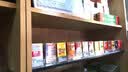 购乐得自动推烟器烟架双边四连款便利店香菸推进器烟柜烟盒展示架 单个28.3cm11包烟PS款(高5cm) 实拍图