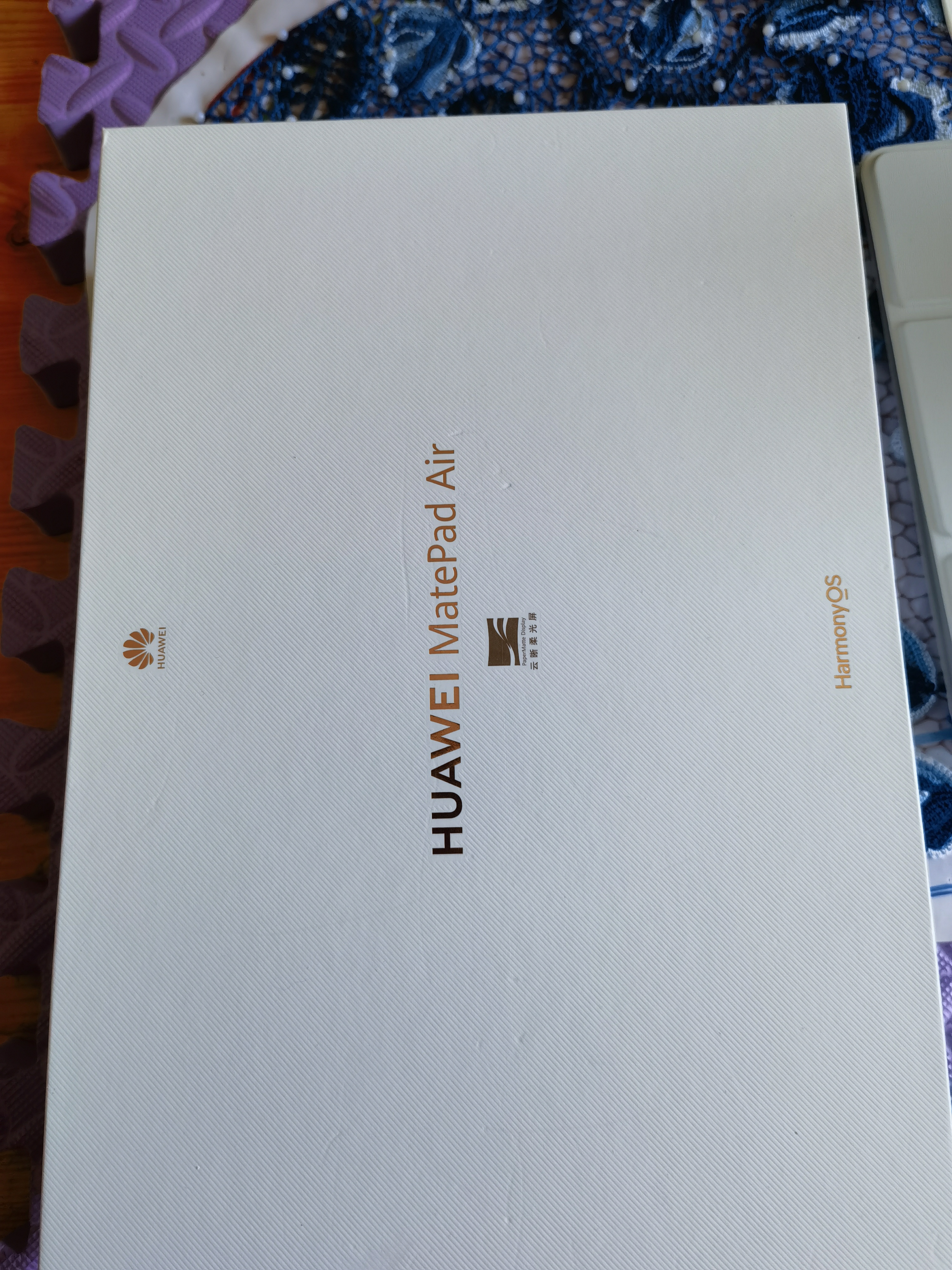 HUAWEI MatePad Air 12英寸 鸿蒙焕新版 柔光版华为平板电脑 2.8K高刷屏学生平板 鸿蒙AI 烟云灰 12+256G 实拍图
