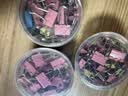齐心【热门商品】60只15mm彩色长尾票夹燕尾夹6#小号金属夹票据文件夹子文具办公用品凑单60只/筒EB456 实拍图