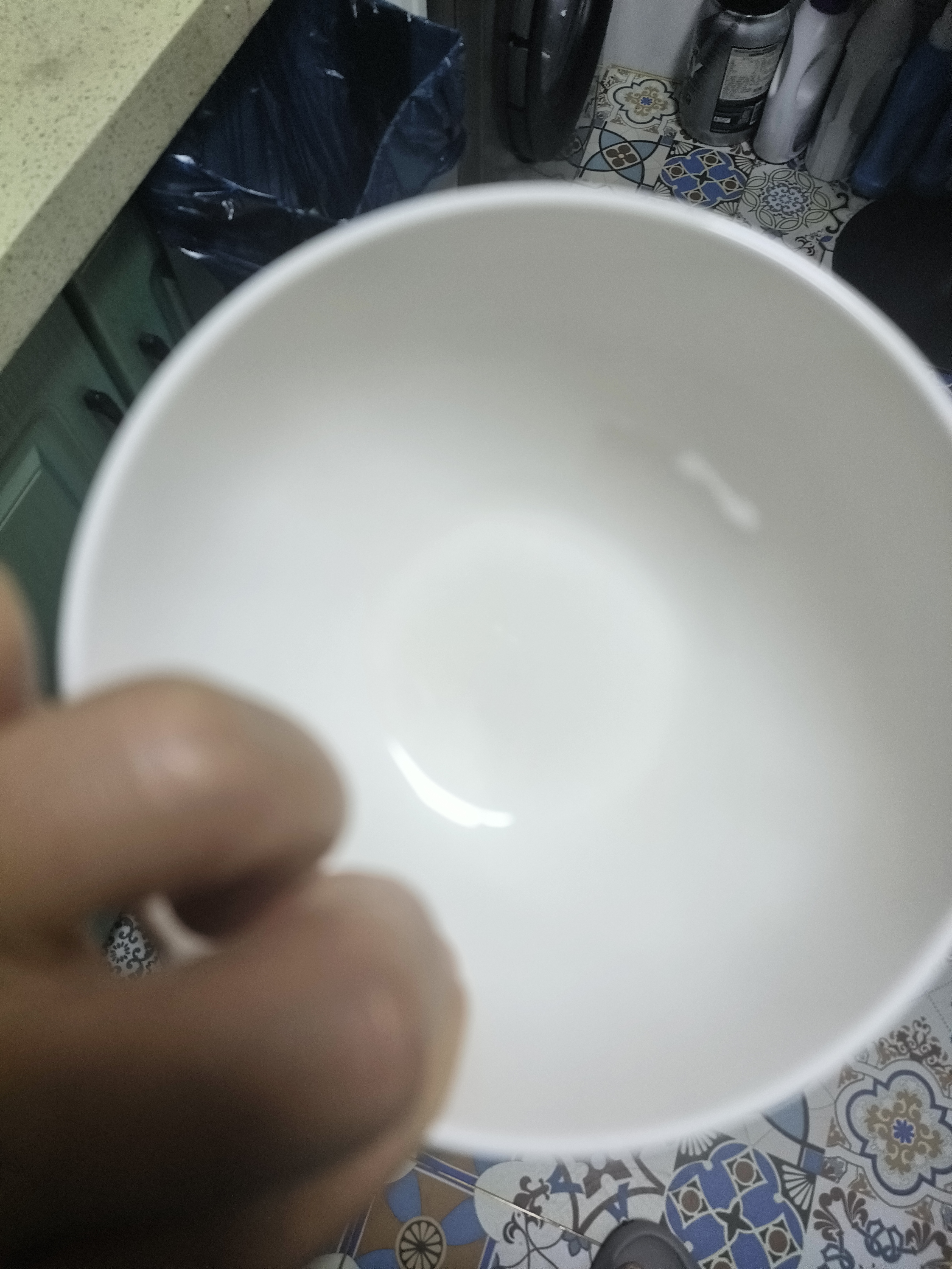 洁雅杰陶瓷纯白碗套装5英寸家用轻奢餐具高级感碗6只装 盛世纯白 实拍图
