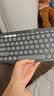 罗技（Logitech）时尚系列K390无线蓝牙键盘 超薄便携 K380升级版 黑色 79键 实拍图