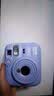 INSTAX富士instax立拍立得 一次成像相机 miniSE（mini7+升级款）蓝色 实拍图