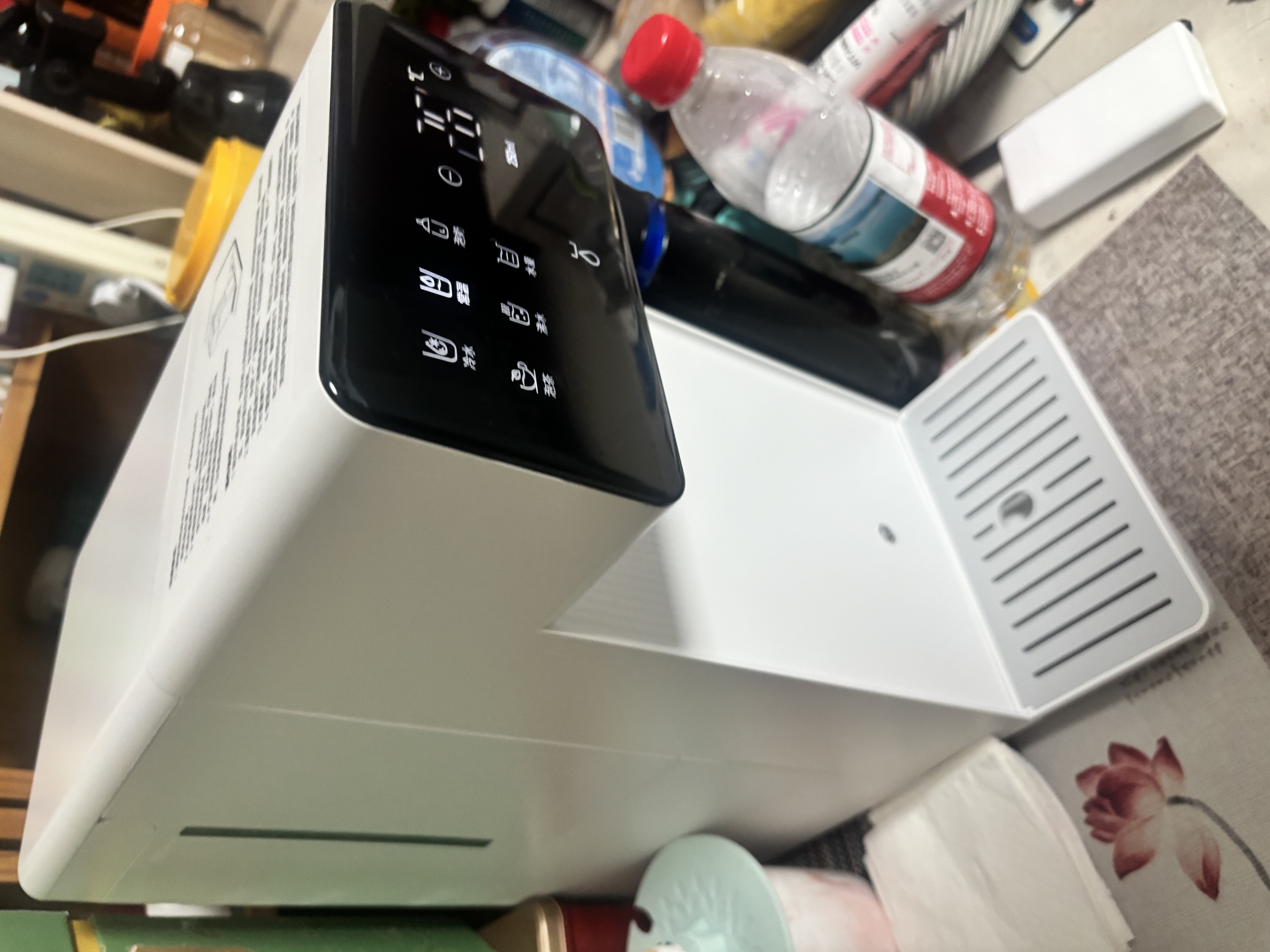 京东京造言犀饮水机制热制冷 家用桌面台式小型 直饮水一体机烧水壶 3秒即热 4L抗菌水箱 年会行政采购 实拍图