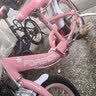 永久儿童自行车3-8岁小孩脚踏单车宝宝中大童女孩公主款童车 【黑胎-折叠】小猫粉+护具礼包 16寸 实拍图