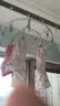 四万公里袜子衣架晾晒架凉晒袜子神器多功能晾衣架家用袜子架带多夹子挂内衣裤婴儿湿毛巾阳台宿舍学生不锈钢圆形20夹 实拍图