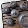 肖字和德 紫砂陶瓷功夫茶具套装 家用办公简约实木茶盘 抽屉式密胺茶盘 紫砂一壶4杯套装+茶盘 实拍图