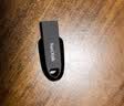 Sandisk闪迪128GB USB3.2 U盘 CZ550黑色 读速100MB/s 安全加密 数据恢复 学习办公电脑车载 高速大容量优盘 实拍图