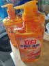 立白小苏打薄荷洗洁精1kg *3瓶果蔬清洗餐A类食品用洗涤灵不伤手 实拍图