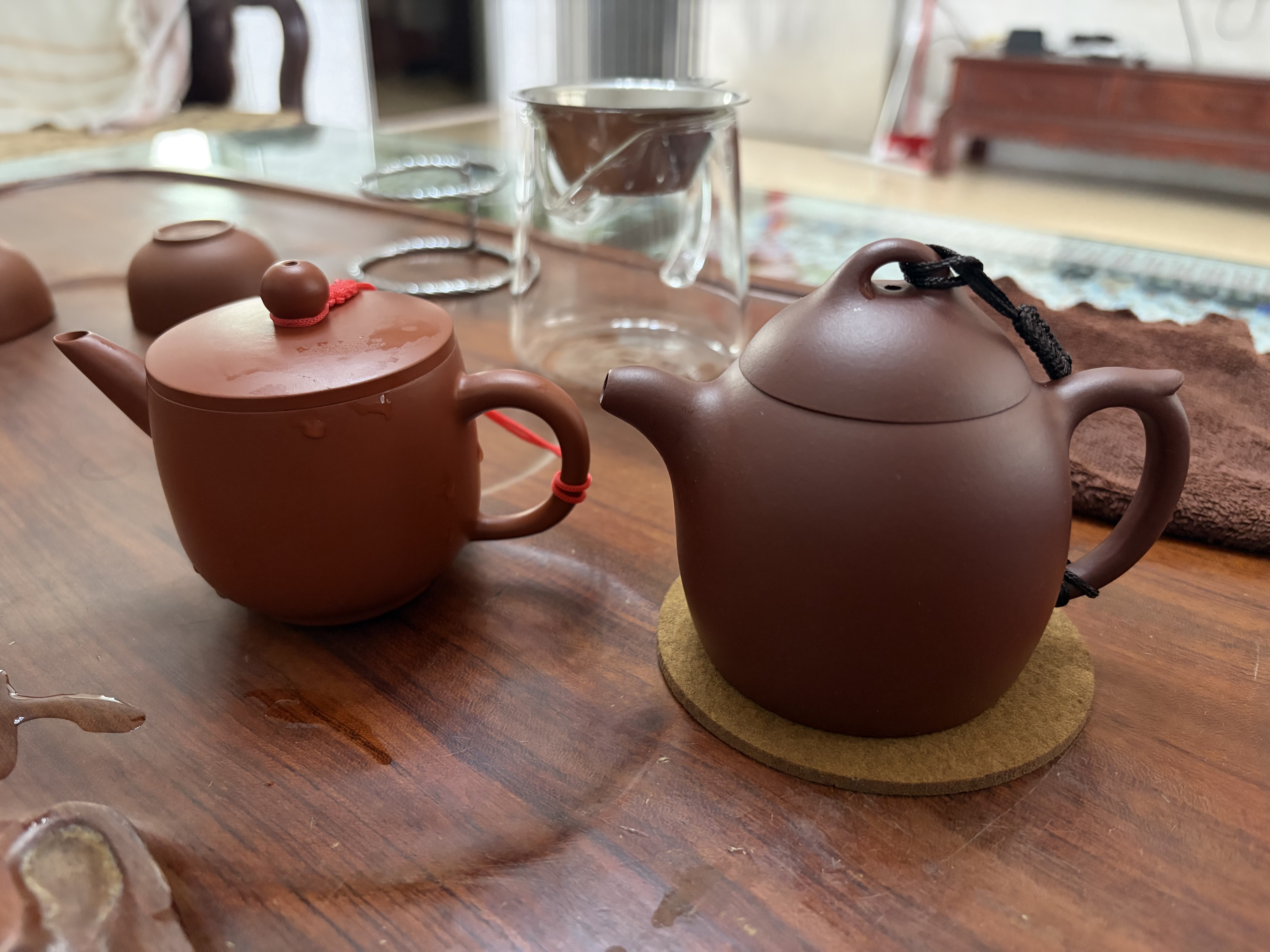 京东京造宜兴紫砂壶 手工茶壶【原矿紫泥】煮泡茶具 秦权壶 170ml礼盒装 实拍图