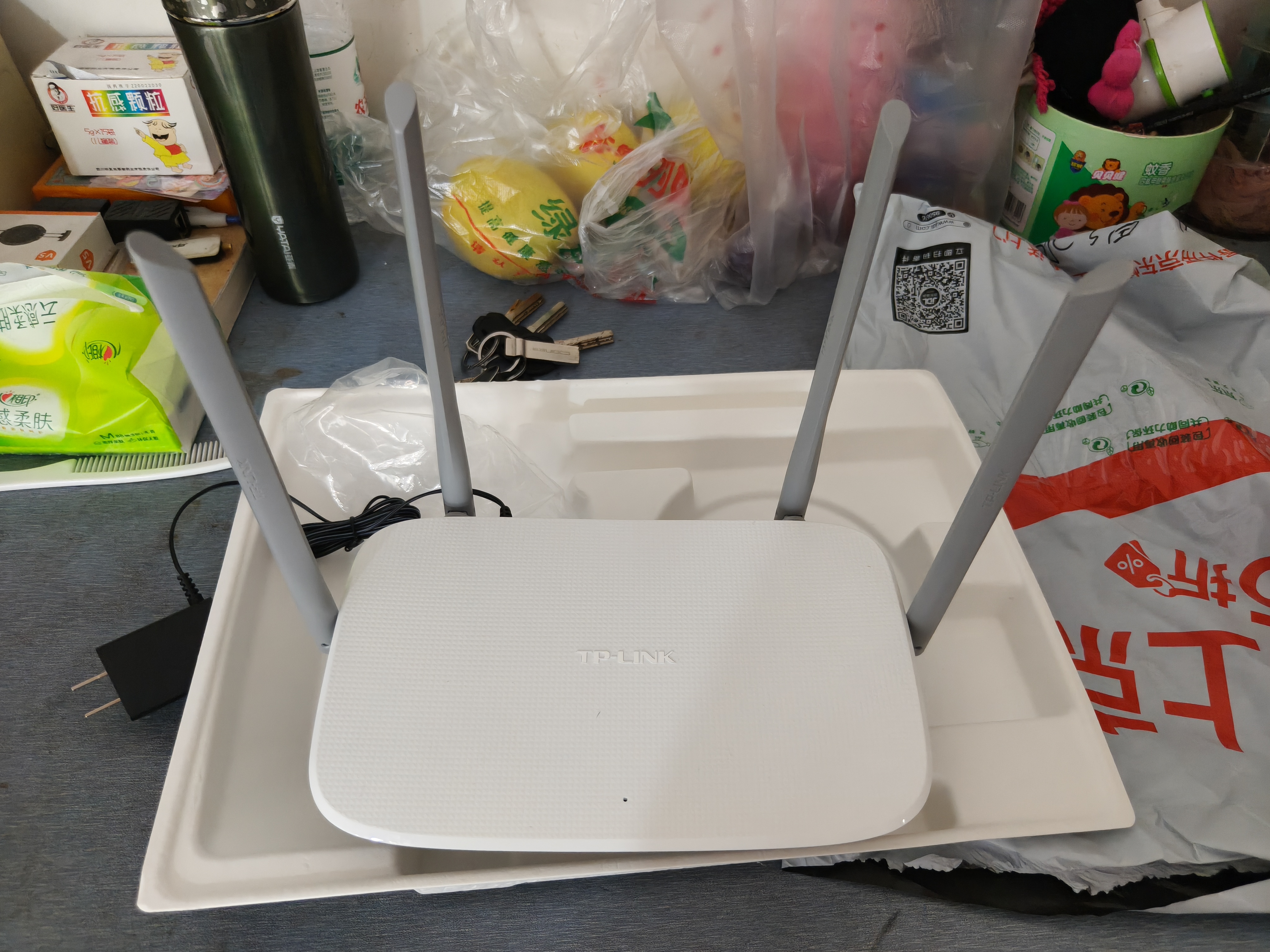 普联（TP-LINK）AX1500双频Wi-Fi 6无线路由器 5G双频 百兆 易展Mesh 穿墙家用 儿童上网管控 XDR1500 网线另购 实拍图