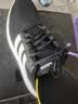 阿迪达斯（adidas）男鞋跑步鞋运动鞋轻便减震防滑休闲鞋 黑/白 44.5 实拍图