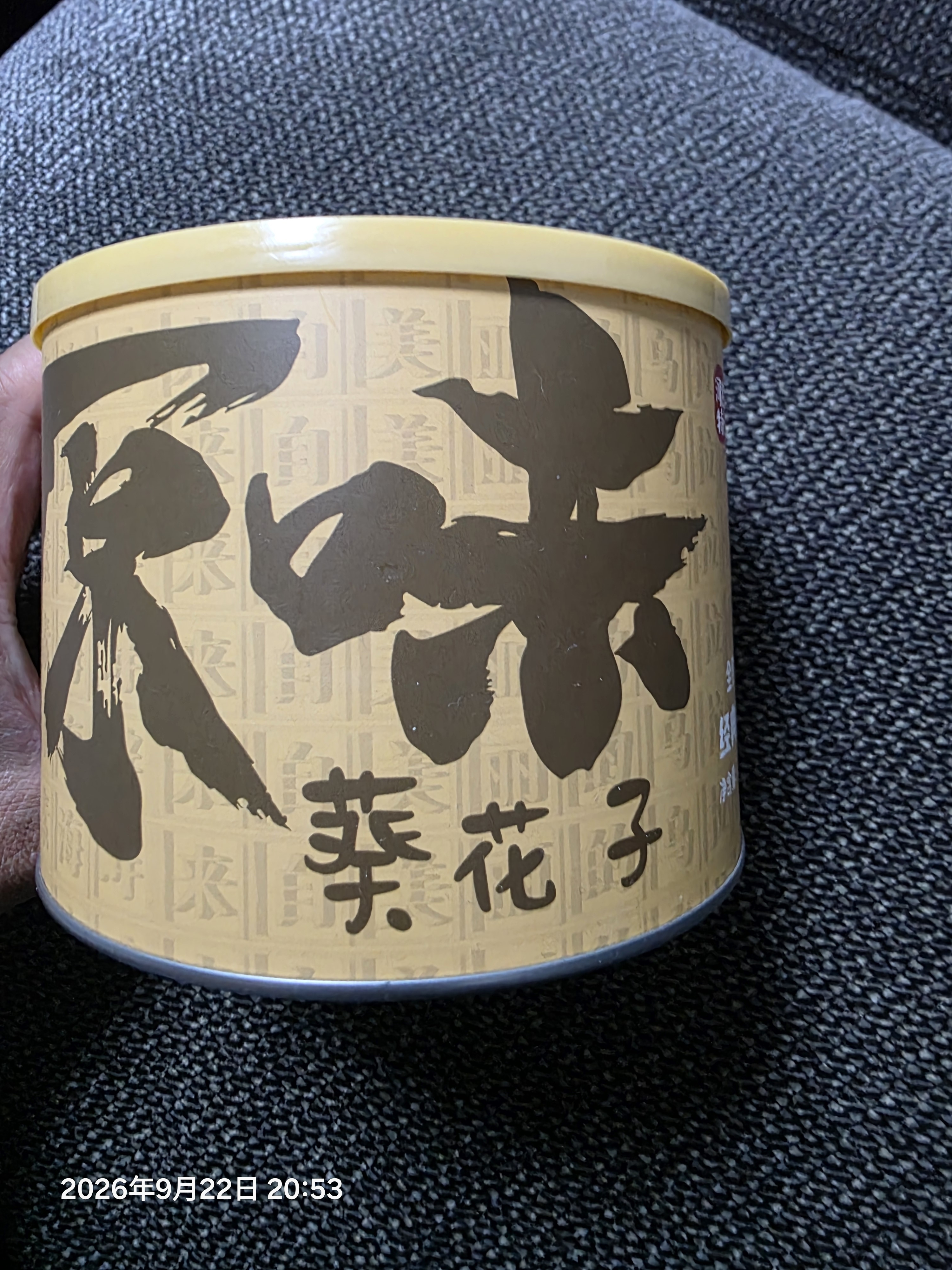胖农坚果炒货 内蒙古原味大瓜子220g罐装 炒熟363葵花籽毛嗑健康零食 实拍图