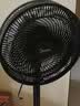 美的（Midea）【超级单品】七叶轻音立式电风扇家用柔风落地扇台式桌面小型风扇大风量节能摇头宿舍电扇 SAF30AB 实拍图