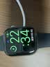 Apple/苹果 Watch S11 智能手表GPS款46毫米深空灰色铝金属表壳黑色运动型表带S/M MEVN4CH/B 实拍图