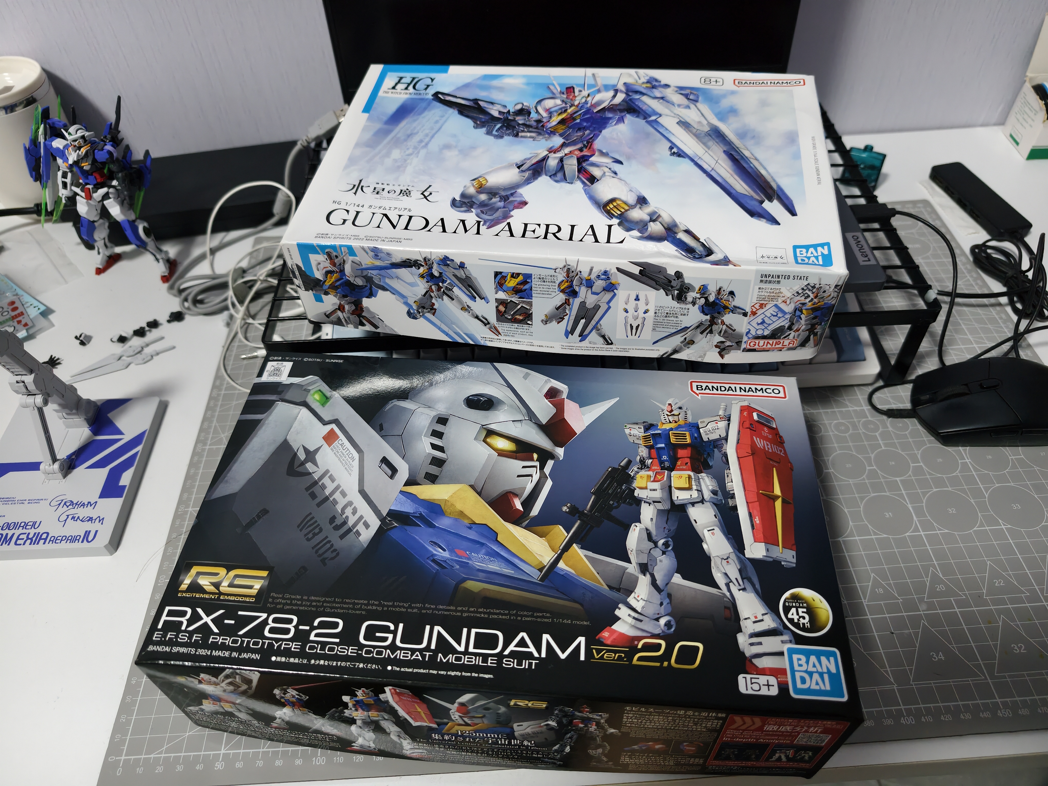 万代（BANDAI）RG 1/144 RX-78-2 高达 元祖 RGU ver 2.0 实拍图