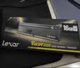 雷克沙（Lexar）DDR5 6000 16GB(8GB×2)套条 电竞马甲条台式内存条 CL38 Thor雷神二代马甲 黑色 实拍图