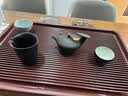锦格德国电木茶盘家用高密度德料32支电胶木泡茶台高档茶具干泡茶托盘 德国电木紫檀料长60宽40高5cm 实拍图