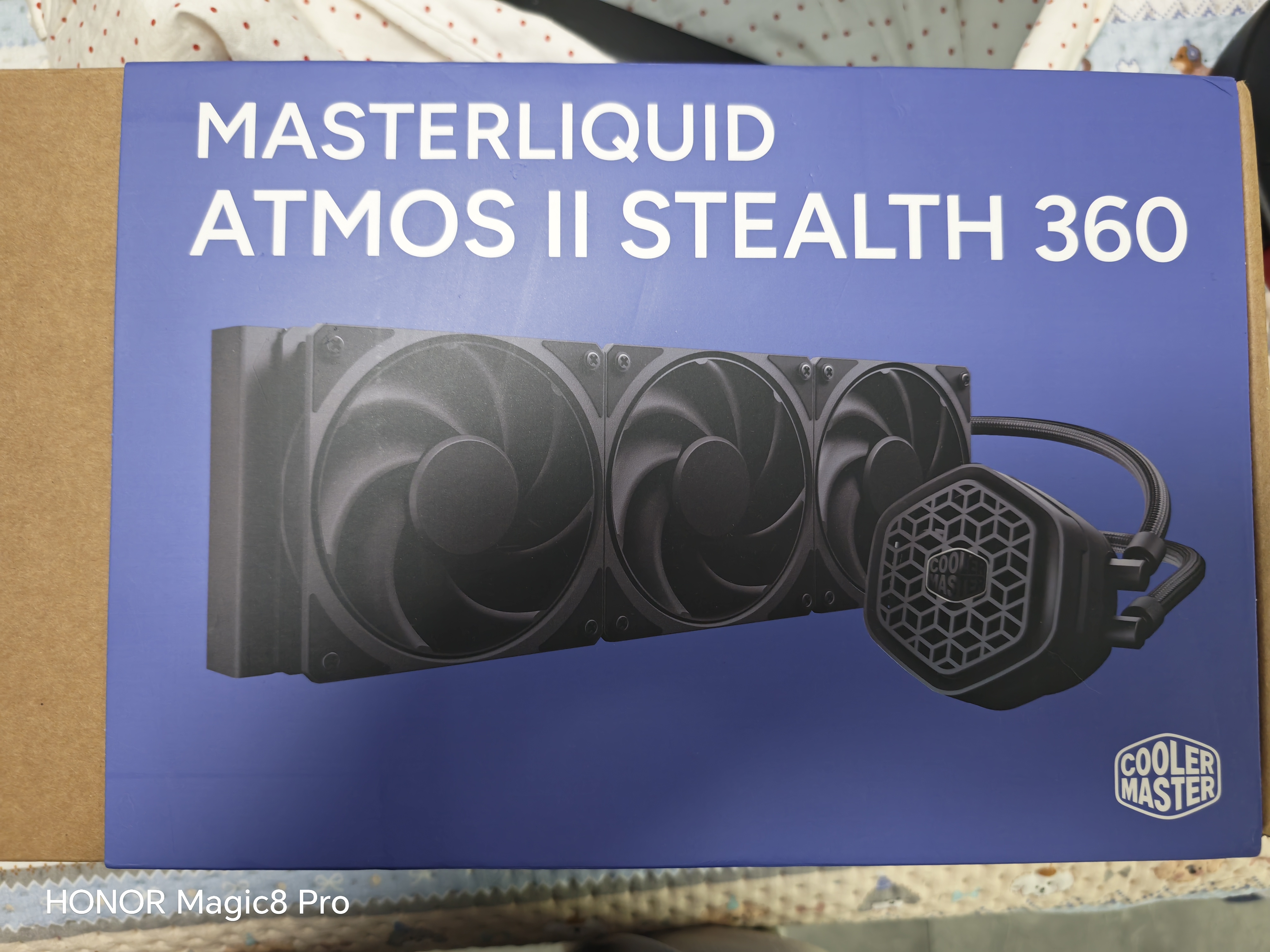 酷冷至尊（CoolerMaster）冰神G360龙影2代 CPU水冷散热器 ATMOS II性能版 磁吸式Flex套件/莫比乌斯风扇/超薄水泵/6年质保 实拍图