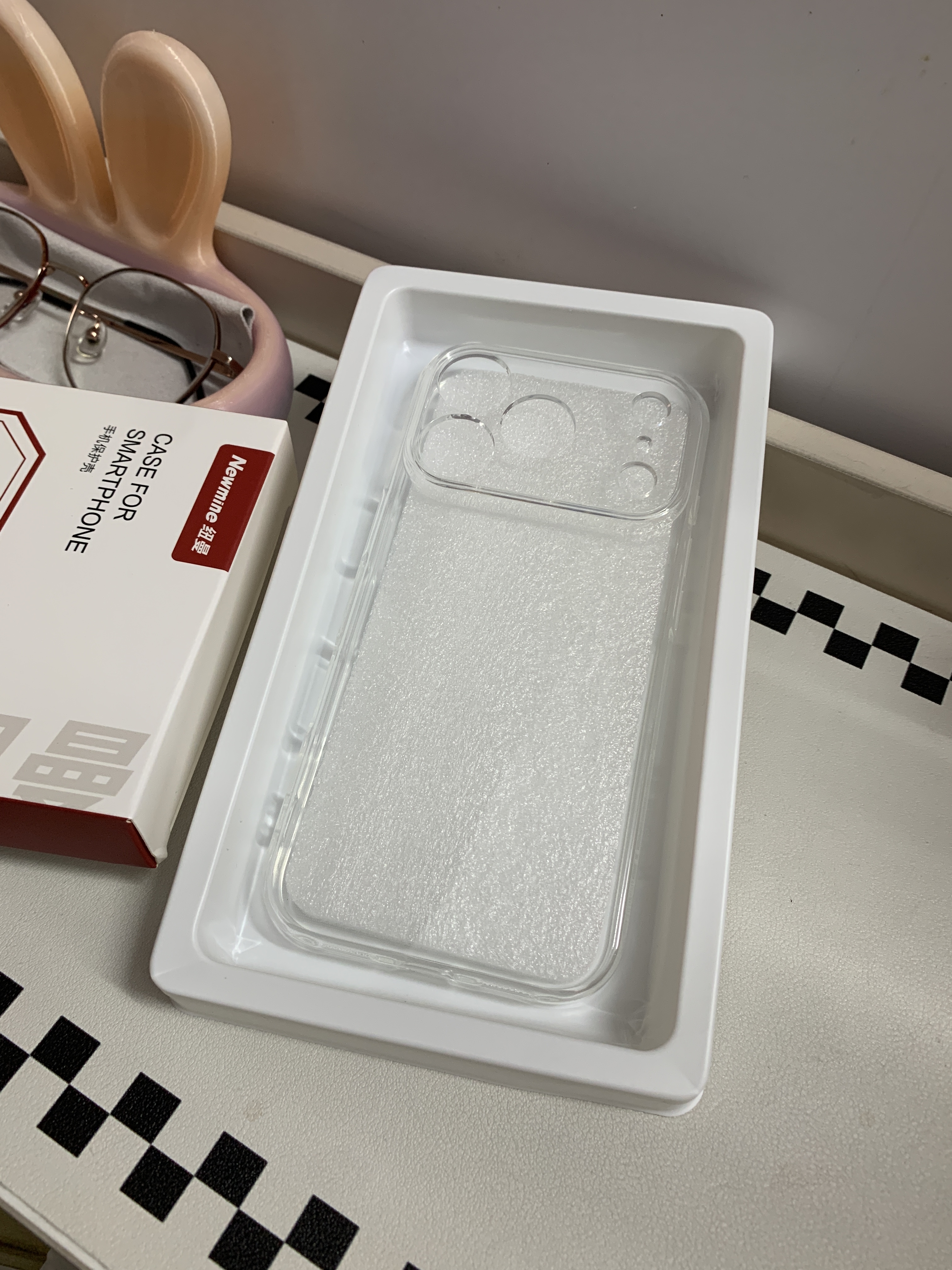 纽曼【还原裸机|相机按键全包】适用iphone17pro手机壳苹果17pro保护套全包透明防摔轻薄散热男女简约 实拍图
