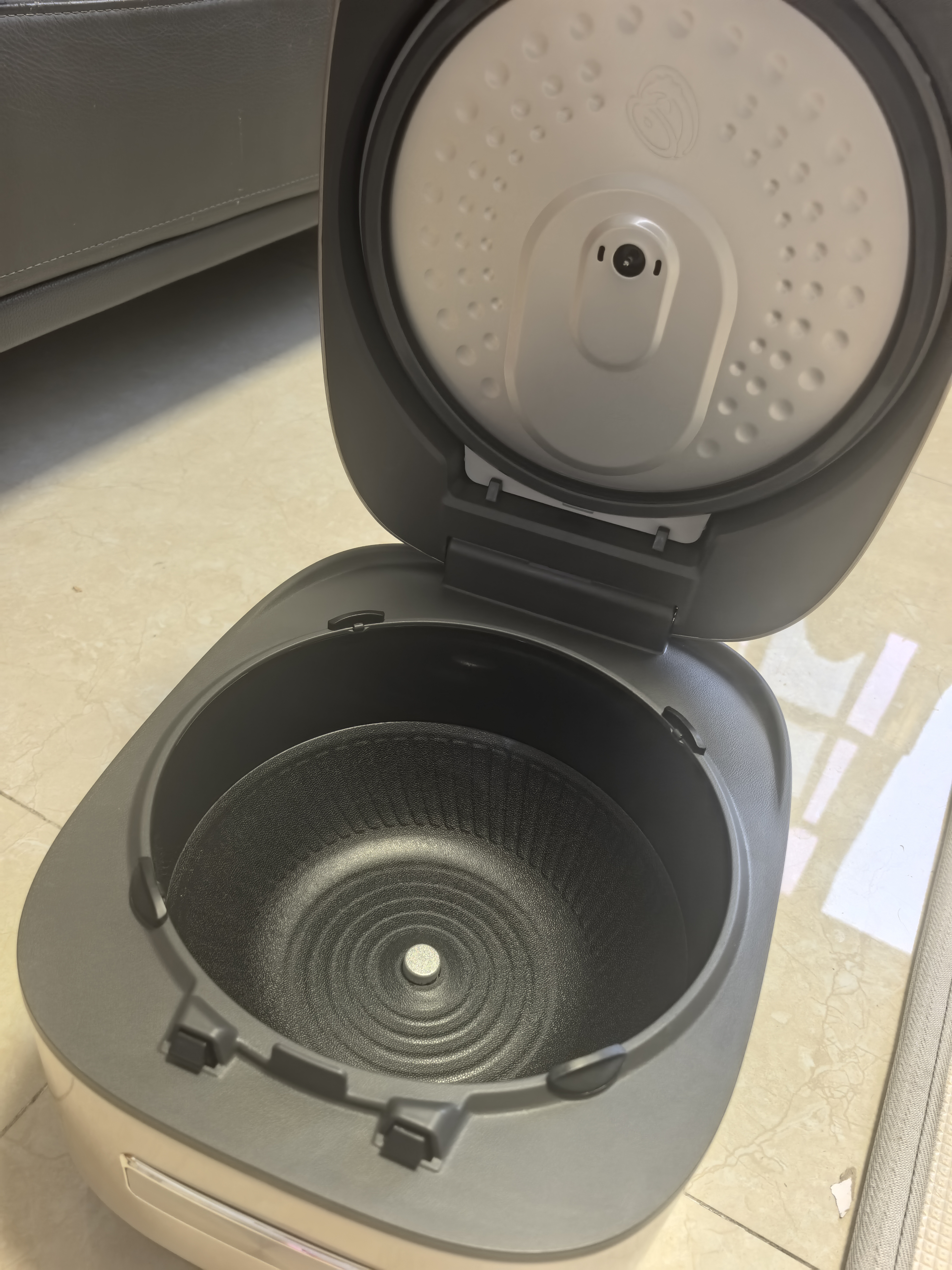 美的（Midea）低糖电饭煲家用3-4人大容量4L米汤分离电饭锅沥米饭降还原糖饭锅IH灶火煲CFB4095HL品牌官方 实拍图