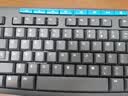 罗技（Logitech）MK275 键鼠套装 无线键鼠套装 办公键鼠套装 全尺寸 商务键鼠套装 带无线2.4G接收器 黑蓝色 实拍图