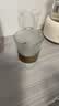 【采销严选】玻璃水杯带杯架套装家用茶杯防烫束腰耐热客厅水杯 风琴杯+木杯套 320ml 1只 实拍图