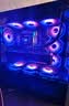 宏碁掠夺者（PREDATOR）48G(24G×2)套装 DDR5 6000频率 台式机内存条 Hermes冰刃系列 RGB灯条(C28) 白色 AI电脑配件 实拍图