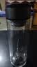 【京东物流配送】高硼硅双层玻璃杯大容量泡茶杯水杯子茶水分离杯 【双层加厚】茶杯350ml1只 实拍图