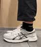 亚瑟士ASICS网面跑鞋百搭男鞋缓震运动鞋透气跑步鞋 GEL-CONTEND 4 白色/银色 40 实拍图