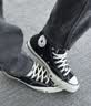 匡威（Converse）【Karina同款】1970 CHUCK 70 X新品运动帆布鞋黑色A24225C 黑色 41 实拍图