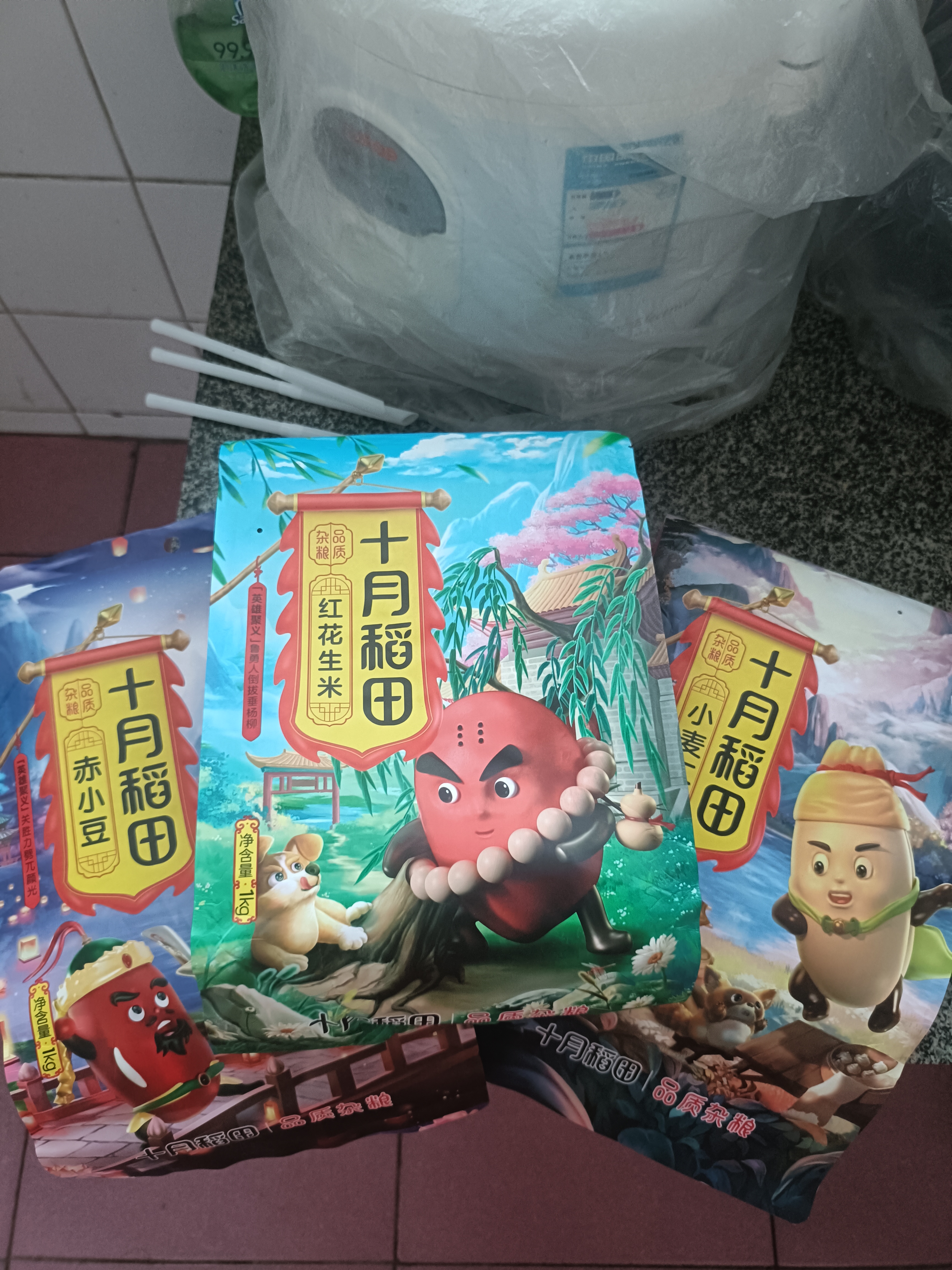 十月稻田 小麦仁 2斤 全谷物粗粮 东北杂粮米 大米伴侣 低脂粗粮 高蛋白质 实拍图