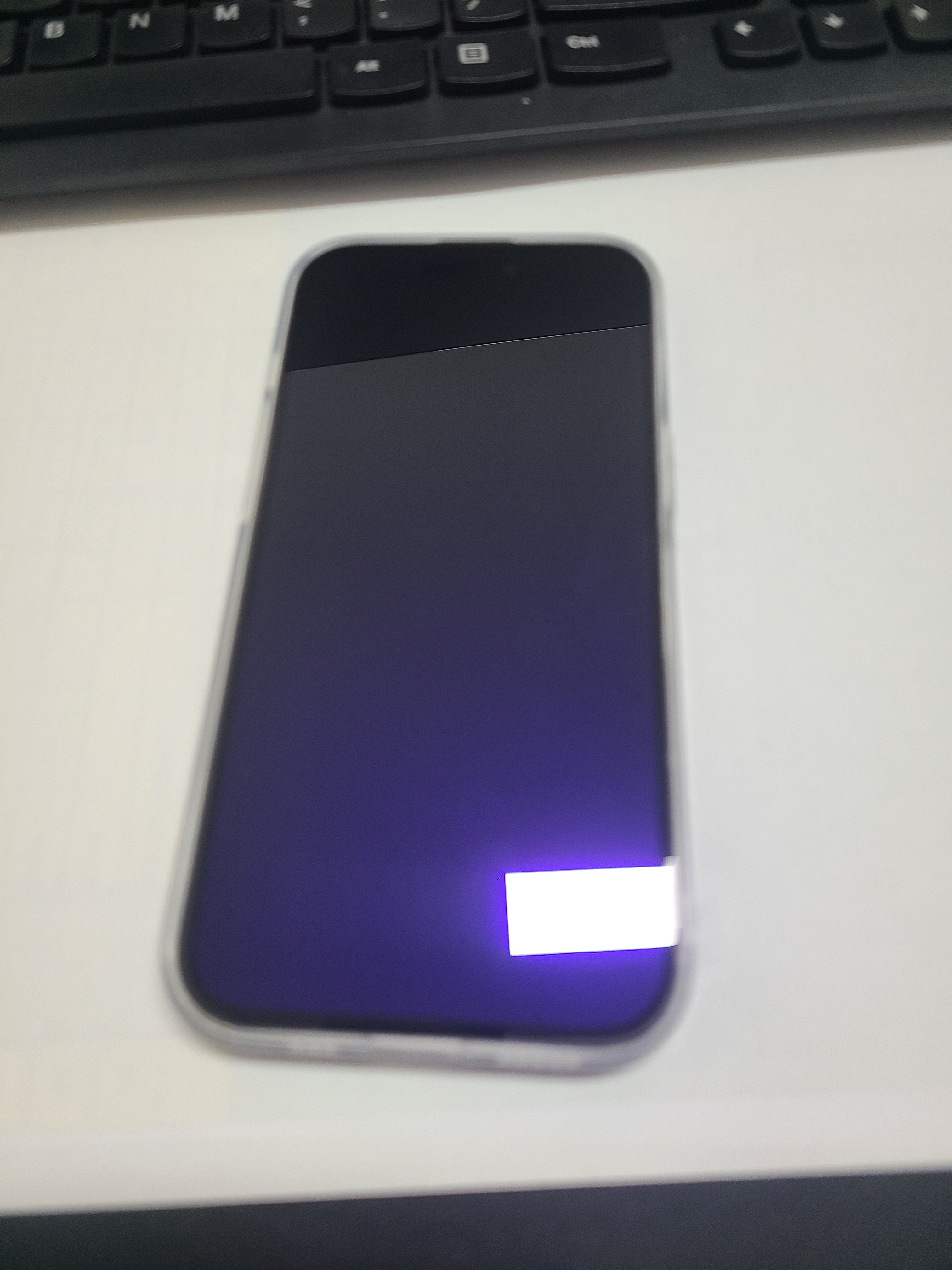 闪魔适用苹果15钢化膜iphone15手机膜全屏高清防爆抗蓝光抗指纹顺滑手感细边无白边听筒防尘2片装 实拍图
