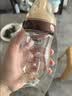 世喜奶瓶新生儿0-1个月防胀气呛奶玻璃婴儿仿母乳奶嘴240ml 实拍图