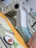 曼龙儿童滑梯可折叠收纳家用室内游乐场滑滑梯生日礼物 宇航员-比尔绿 实拍图