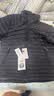 迪卡侬（DECATHLON）短款羽绒服轻薄薄外套户外运动保暖内胆排骨羽绒服TREK100 男款-黑色-立领 L 实拍图