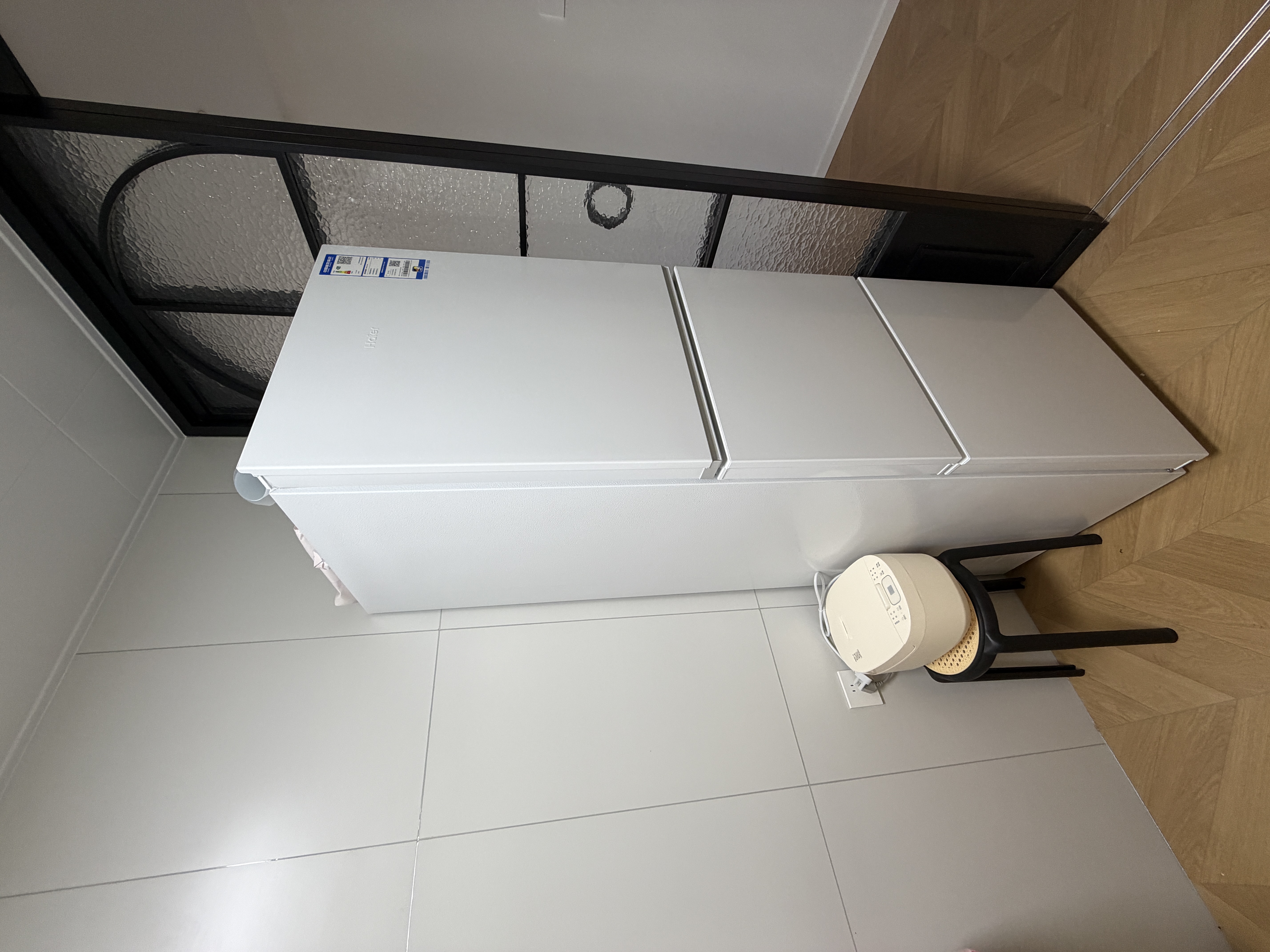 海尔（Haier）【换新补贴】海尔冰箱一级能效风冷无霜净味保鲜冰柜家用电冰箱海尔出品Leader 251升风冷无霜 实拍图