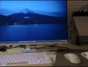 华为MateView GT 27英寸显示器 4K双模/云晰柔光屏/160Hz/USB-C/DP/HDMI/旋转升降壁挂 冰川白 实拍图