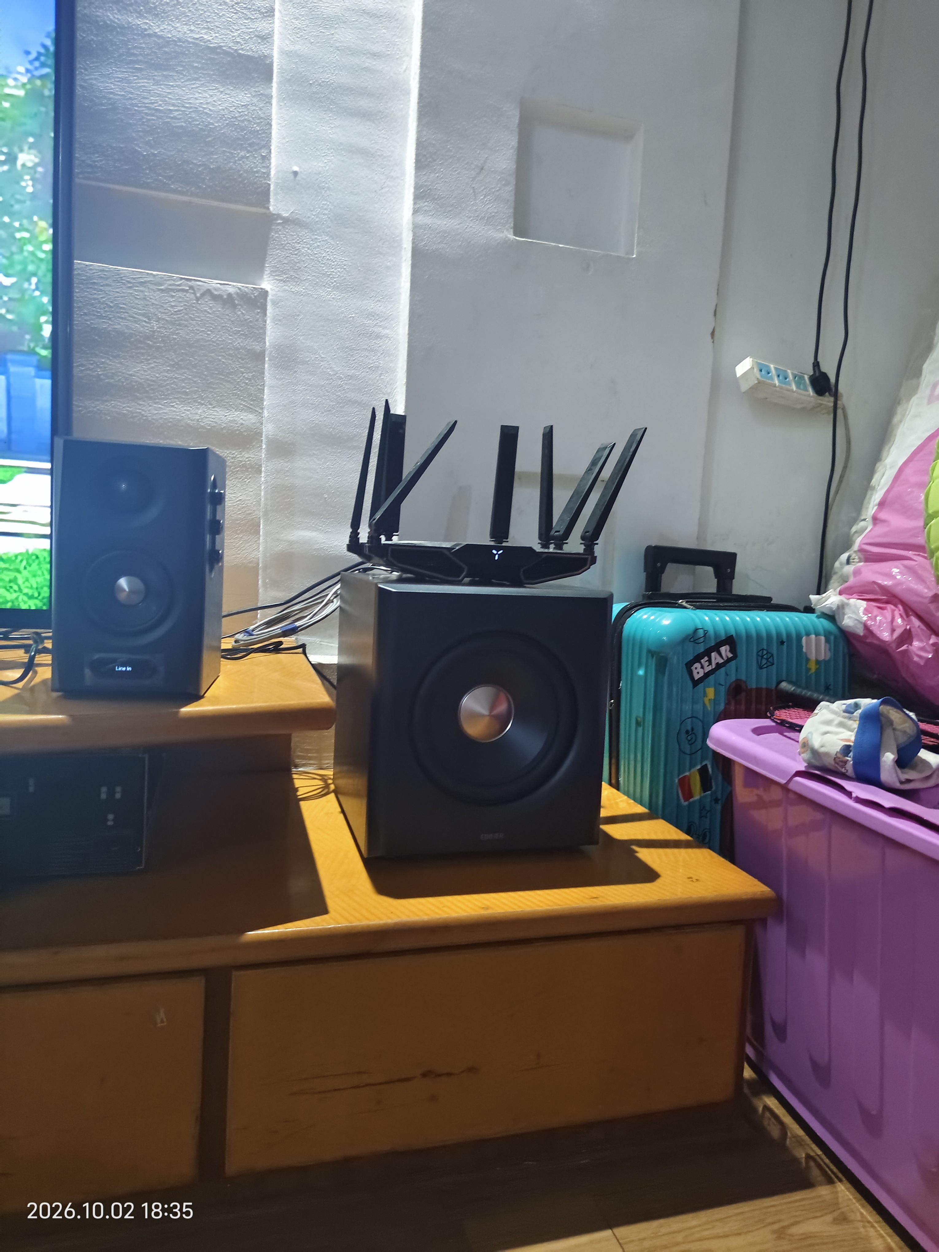 漫步者（EDIFIER）新品S201MKII 2.1有源音箱 蓝牙音箱 无线低音炮 Hi-Res双金标 蓝牙V6.0 电脑音箱 电视音响 实拍图