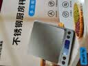 拜杰电子秤厨房秤不锈钢秤面烘培秤克秤食物秤3kg/0.1g咖啡电子秤克称 实拍图