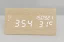 WOOD SHOW闹钟智能2026新款学生专用起床神器复古LED数字显示电子时钟男女孩强力叫醒小闹钟礼物 实拍图
