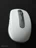 罗技（Logitech）大师系列 MX Anywhere 3S 静音鼠标 无线蓝牙双模 商务办公 便携 太空银 接收器另购 苹果鼠标适配 实拍图