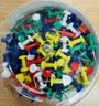 离草工字钉彩色软木画板图钉按钉绘画图钉大头针照片钉可钉墙无痕钉泡钉开学创意照片固定摁钉 400枚 实拍图