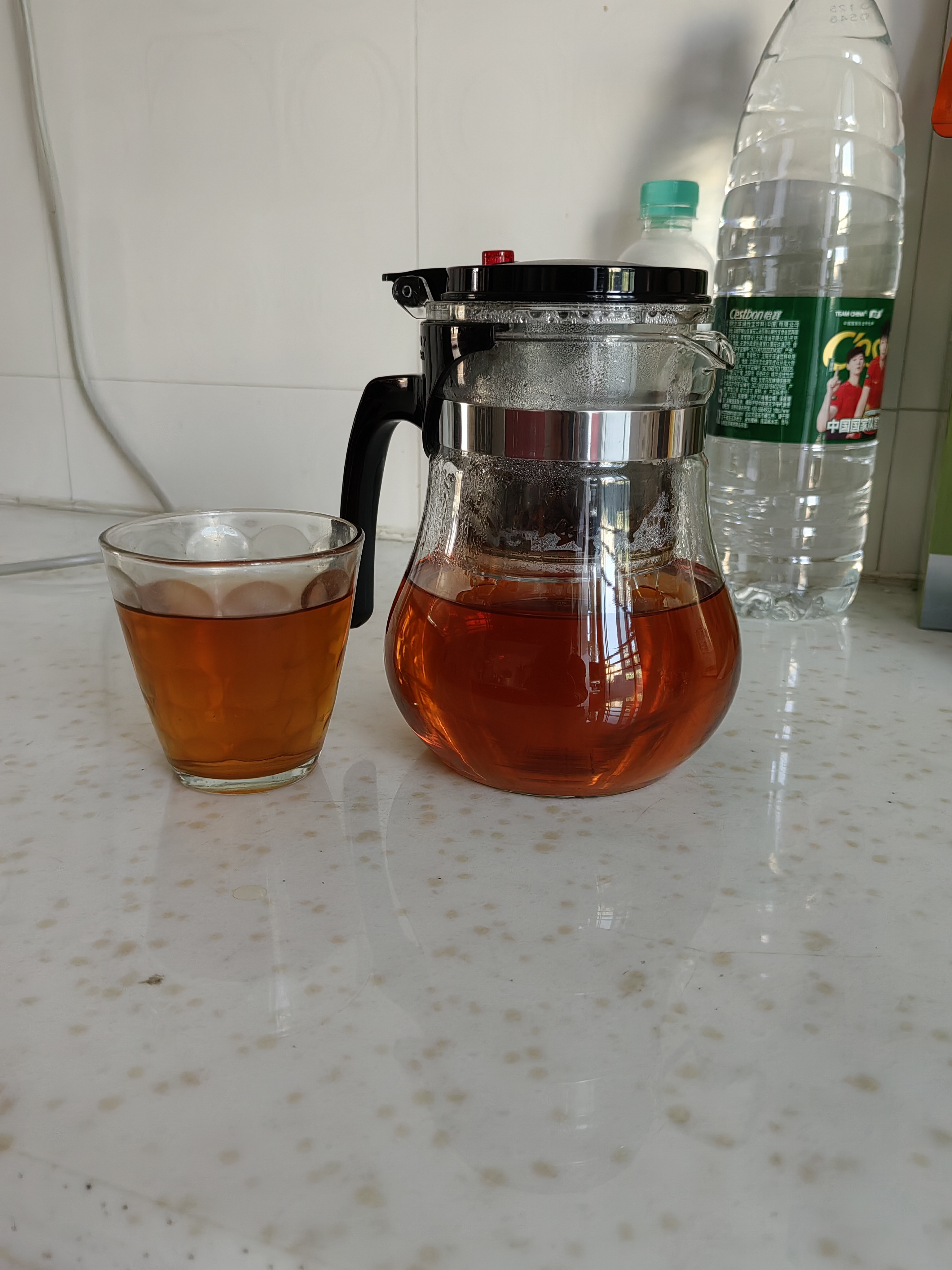 飘逸壶泡茶壶耐热高温玻璃沏茶过滤内胆冲茶器家用茶具套装 飘逸杯1200mL1个 实拍图