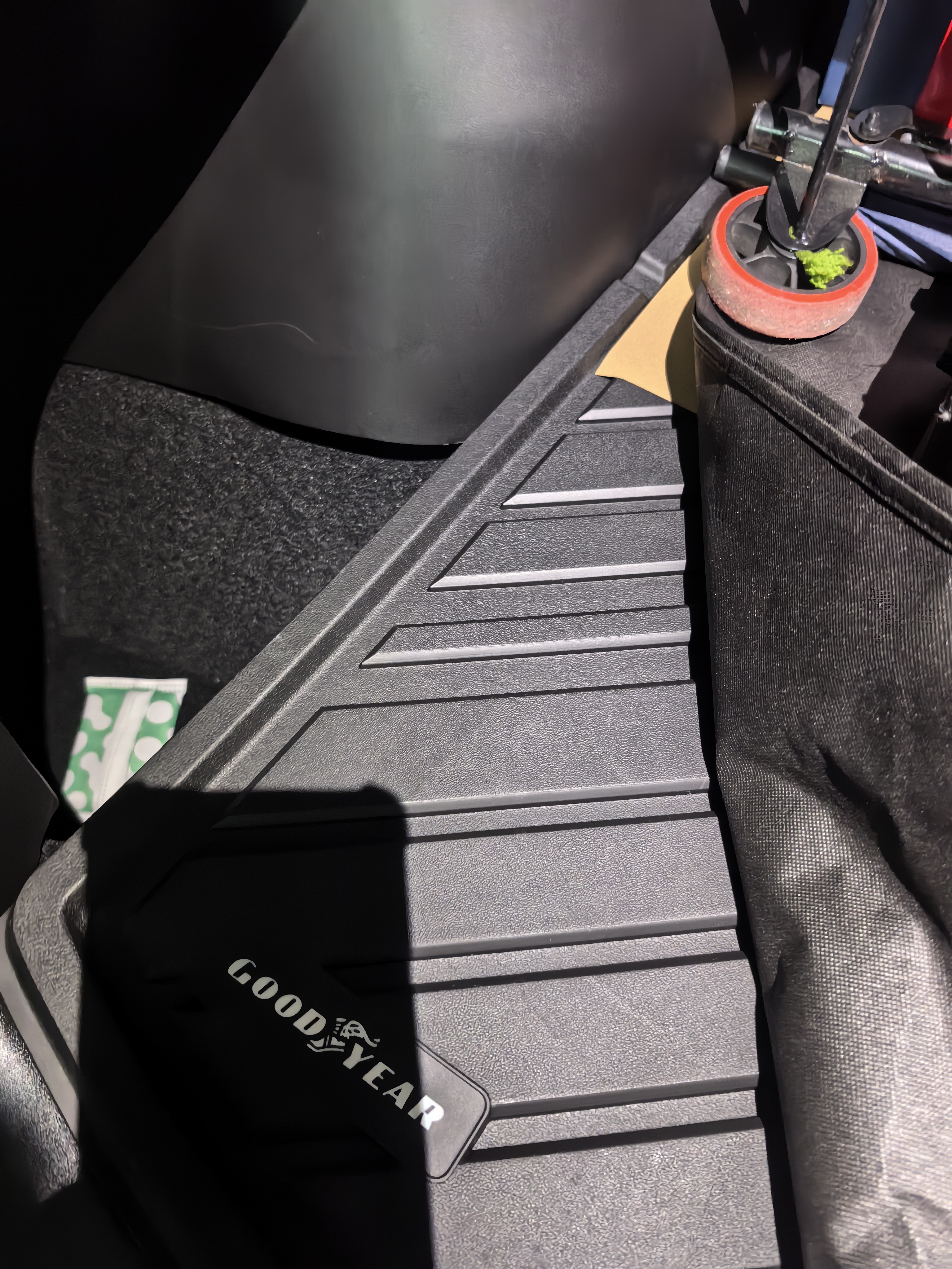 固特异（Goodyear）tpe汽车脚垫适用于特斯拉焕新ModelY配件25-26款装饰高边TPE脚垫 实拍图