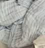 全棉时代婴儿浴巾6层水洗纱布浴巾宝宝纯棉毛巾新生儿礼盒蓝色95*95cm 实拍图