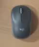 罗技（Logitech）M185鼠标 无线鼠标 办公鼠标 对称鼠标 黑色灰边 带无线2.4G接收器 实拍图